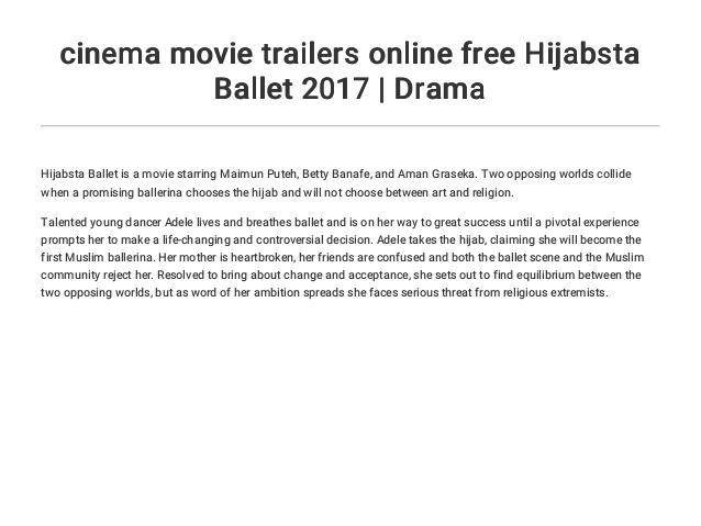 Ballerina 2017 online cinema free